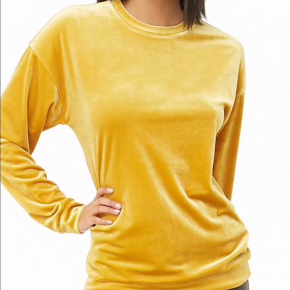 Long Sleeve Velvet Top - Picture 3 of 6